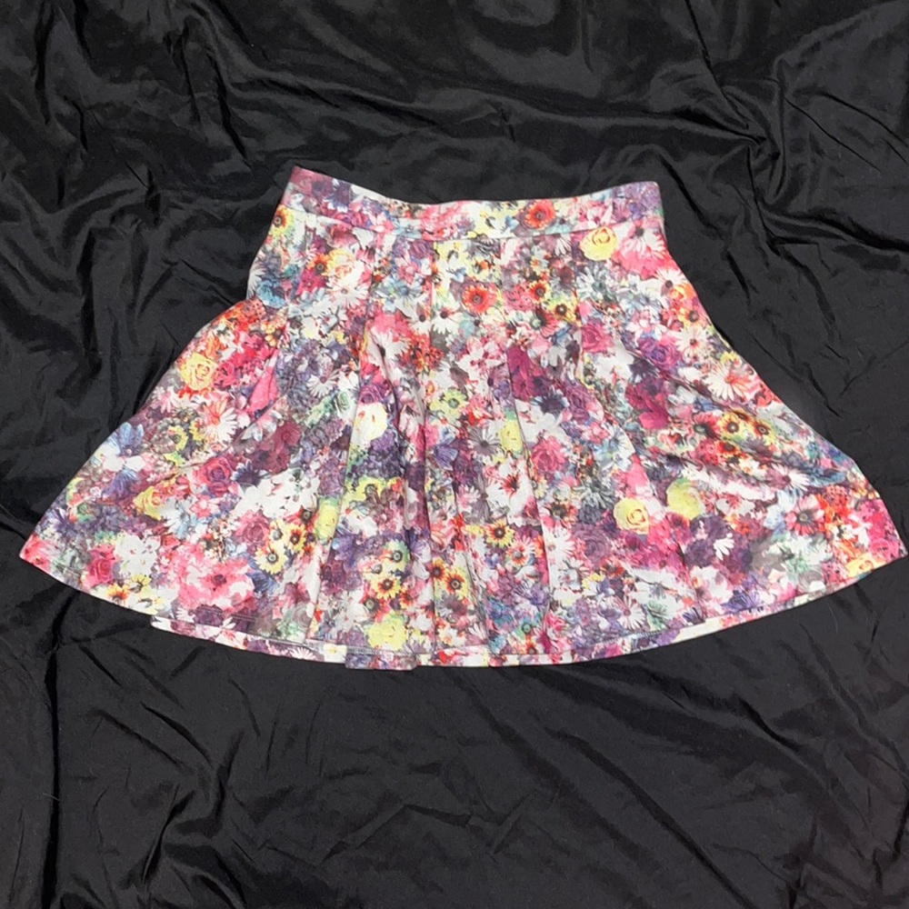 H&M childrens floral print skirt